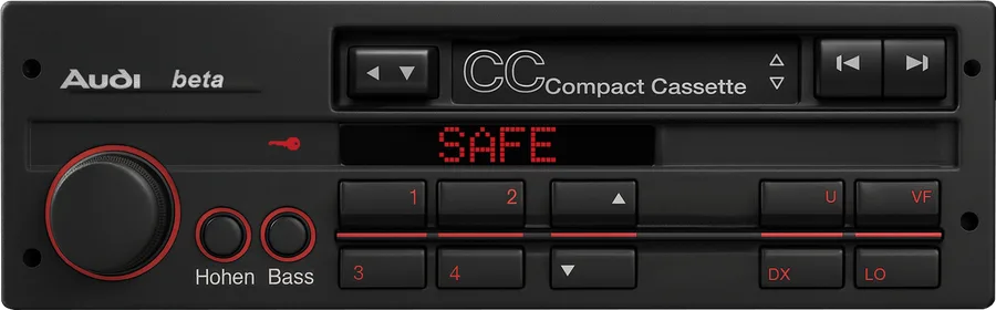 Audi Beta CC radio