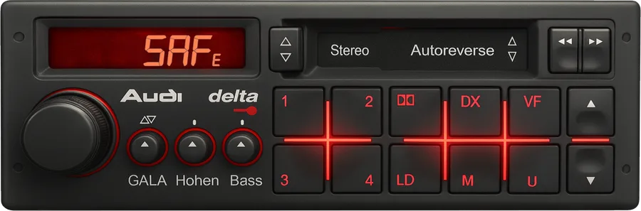Audi Delta 2 radio