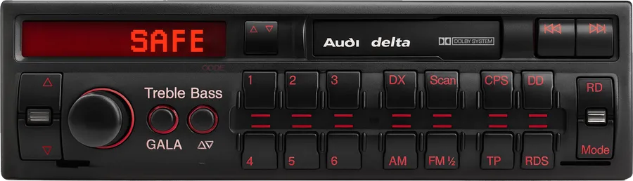 Audi Delta CC radio