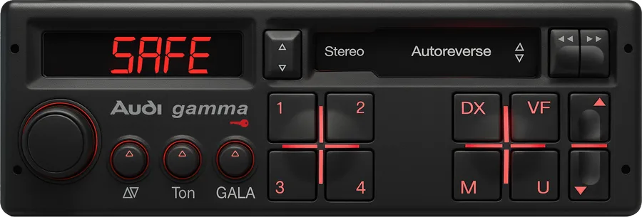 Audi Gamma 3 radio
