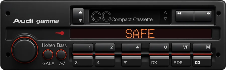 Audi Gamma CC (Panasonic) radio