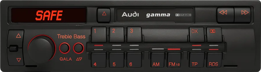 Audi Gamma CC radio