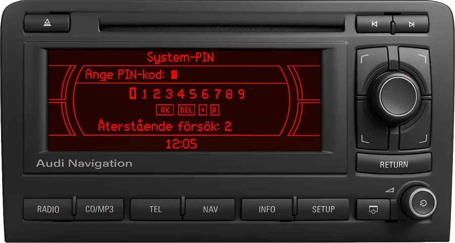 Audi Navigation BNS 5.0 radio