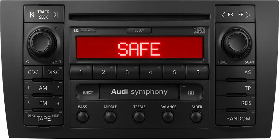 Audi Symphony radio