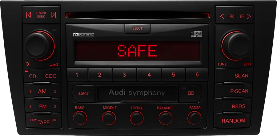 Audi Symphony II (Blaupunkt) radio