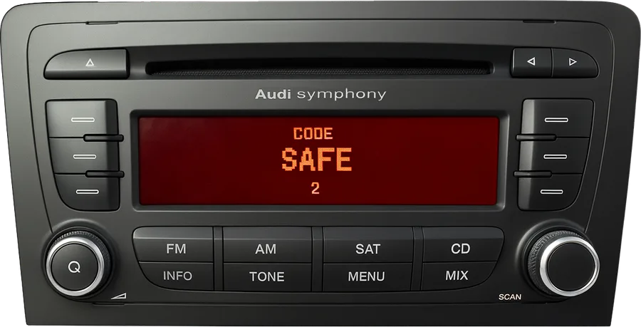 Audi Symphony II+ (chrome) radio
