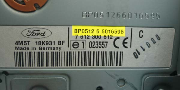 blaupunkt radio codes from serial number