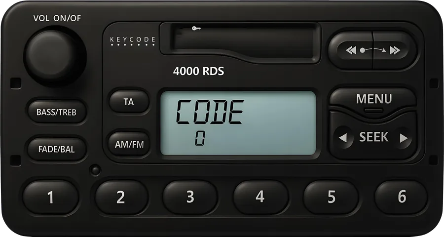 Radio Ford 4000 RDS