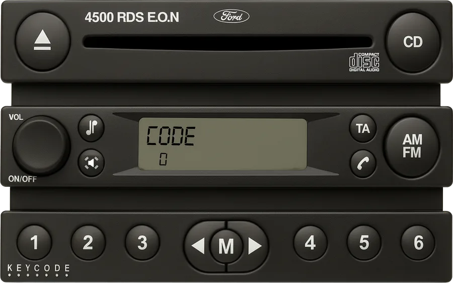Radio Ford 4500 RDS E-O-N