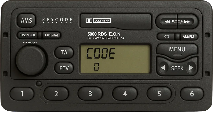 Radio Ford 5000 RDS E-O-N