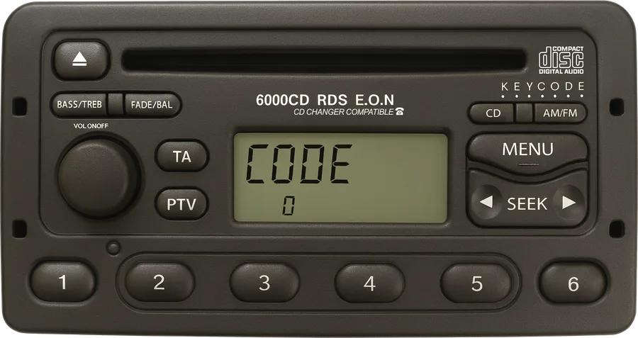 Radio Ford 6000 CD RDS E-O-N