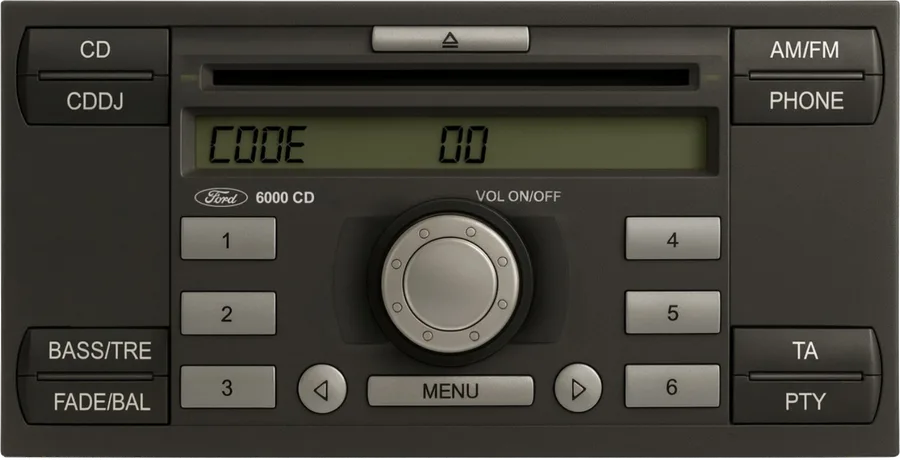 Radio Ford 6000 CD