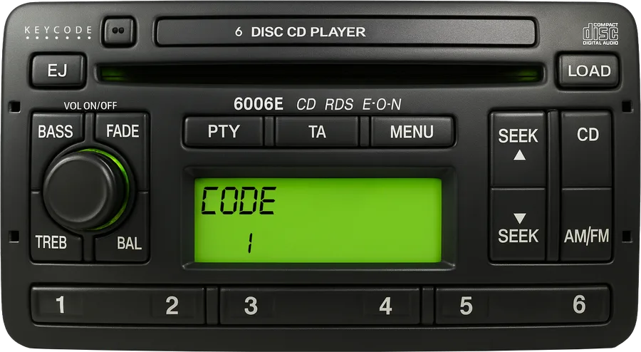 Radio Ford 6006 CD RDS E-O-N