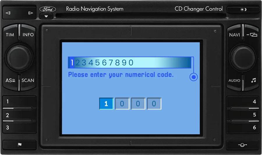 Radio Ford Radio Navigation System