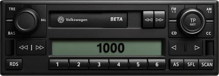 Volkswagen Beta radio