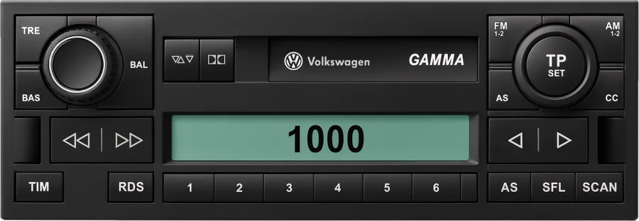 Volkswagen Gamma radio